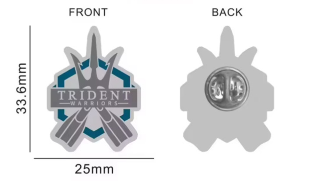 TridentWarriors Lapel Pin