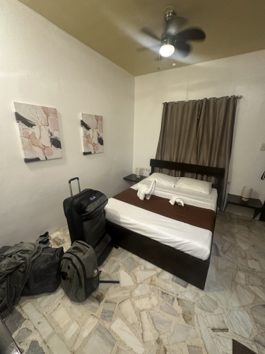 A picture of our room accommodations while on the Trident Warriors Philippines 2025 scuba trip