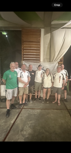 Group picture of the Trident warriors scuba divers while in the Philippines in 2025 for the dive trip to support veterans