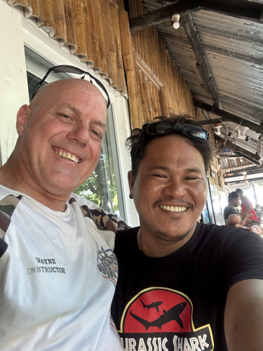 Photo a some Trident Warriors after all the 2025 Philippines diving is completed 